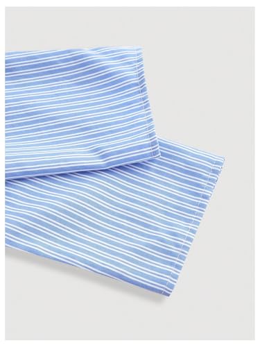 SweatyRocks Women's Striped Button Down Blouse Long Sleeve Ruched Wrap Asymmetrical Shirts3