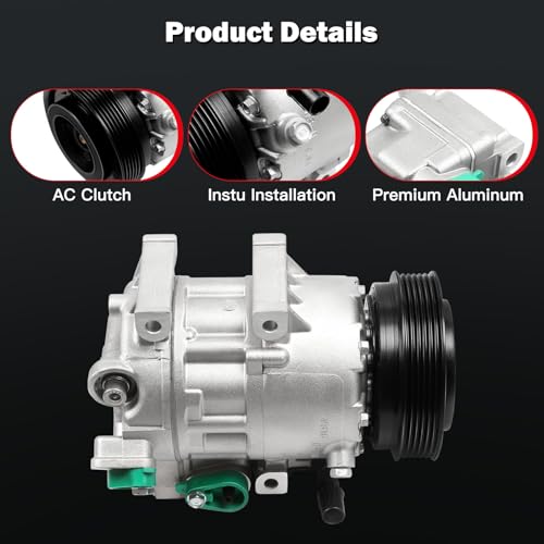 Image of Air Conditioning Compressor for Hyundai Sonata 2.4L 3.3L for Kia Magentis