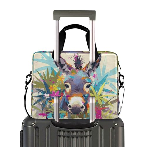 Bolso para laptop con cremallera y correa 15.6 pulg miniatura 4