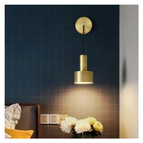 Lámpara de pared LED ajustable E27 para dormitorio en color blanco cálido 3