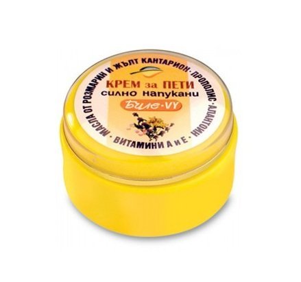 Cream For Relief of Painful, Excessively Split Heels - With Rosemary, St John's Wort, Bee-Propolis & Allantoin - 40ml