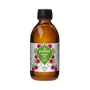 Pukka Herbs | Organic Cold Pressed Castor Oil | Helps Hair Growth | Natural Moisturiser| Massage Oil | Cruelty Free…