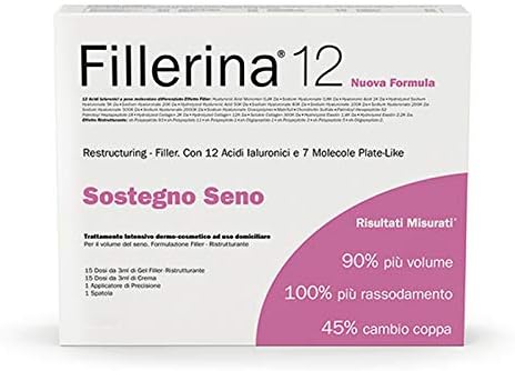 LABO FILLERINE 12 RESTRUCTURING-FILLER BREAST SUPPORT Intensive Treatment Toning 2x50ml