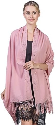 Cashmere Scarf Blanket Large Soft Pashmina Shawl Wrap For Men and Women