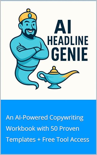 AI Headline Genie: Write 10x Better Headlines in 30 Seconds: An AI-Powered Copywriting Workbook with 50 Proven Templates + Free Tool Access