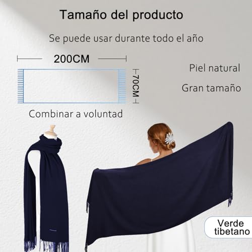 Catálogo de Pashminas para Mujer los 10 mejores. 27 Imagen adicional