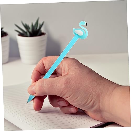 NUOBESTY 10 bolígrafos gel cisne colores surtidos miniatura 5