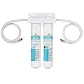 SURVIVOR FILTER Max - H200 Under Sink Water Filter System – 2-Stage Fluoride & Chlorine Reduction, Direct-Connect Under Counter Drinking Water Filter, Made in USA