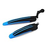 BlueSunshine Adjustable Road Mountain Bike Bicycle Cycling Tire Front/Rear Mud Guards Mudguard...
