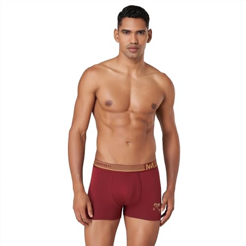 Image of Macroman M-Series MW Signature Collection By Rohit Bal Premium Supima, Modal, Spandex Mens Trunks