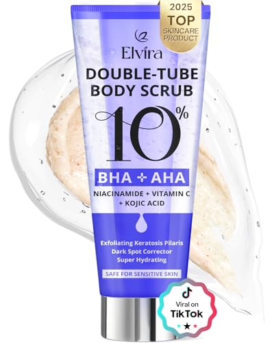 Elvira KP Bump Eraser Foot & Body Scrub, Exfoliating Scrub