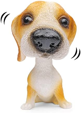 COGEEK Bobble Head Dogs Bobbing Heads Car Dash Puppy Car Decoration (Hound)