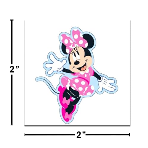 Minnie Mouse Tattoos Party Favors Bundle - 72 Pc Individual Tattoos image 5
