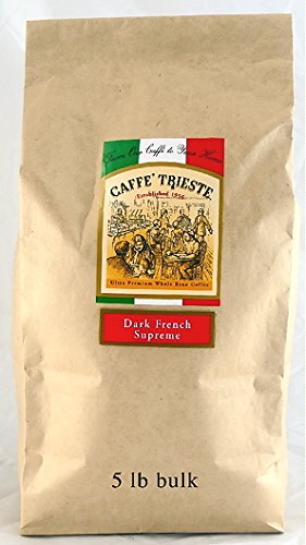 Caffe Trieste Superb Coffees Dark French Supreme coffee 5 pound