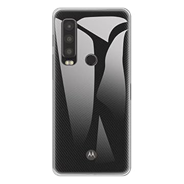Capa para Motorola Defy 2, capa traseira de TPU macio à prova de choque de silicone anti-impressões digitais, capa protetora de corpo inteiro para Motorola Defy 2 (16,58 polegadas) (transparente)