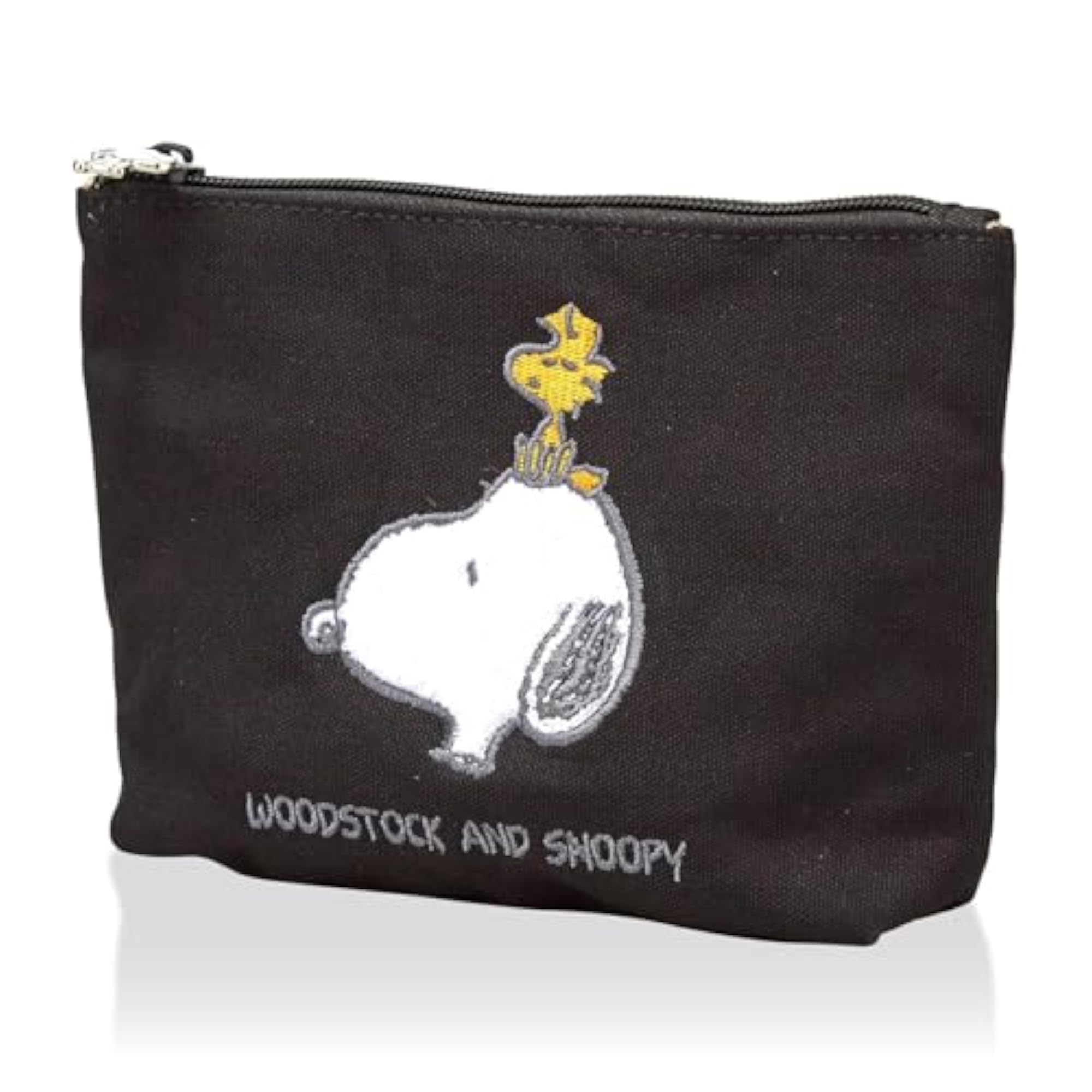 Snoopy Canvas Multi-Pouch, Black