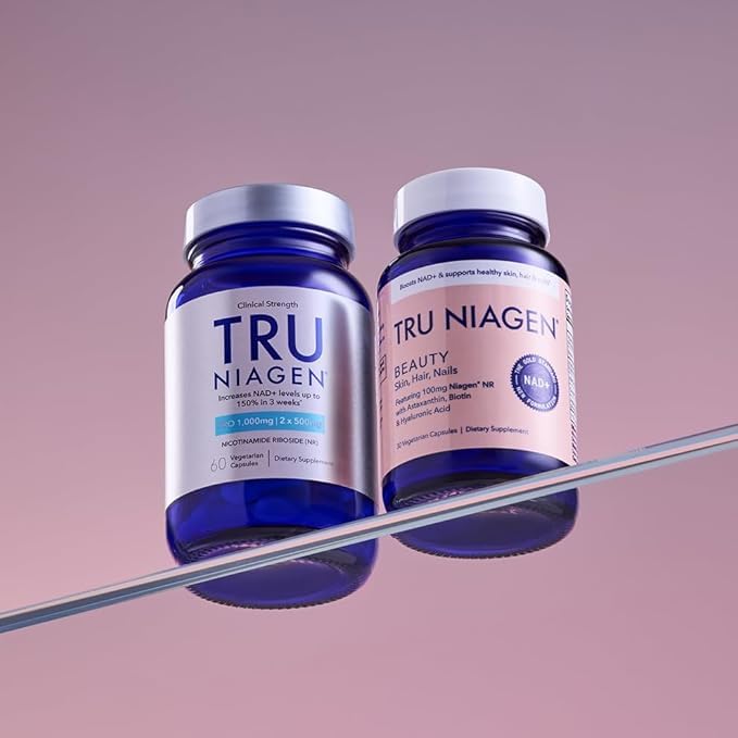 Evorina TRU NIAGEN 1,000mg + Beauty Bundle. A Full-Spectrum Bundle for Clinical-Strength Daily NAD+ Support and targeted Beauty Actives for Healthy Skin, Hair, and Nails at The Cellular Level. | High Strength Herbal Supplement | Clean Label Ayurvedic Wellness-image-49