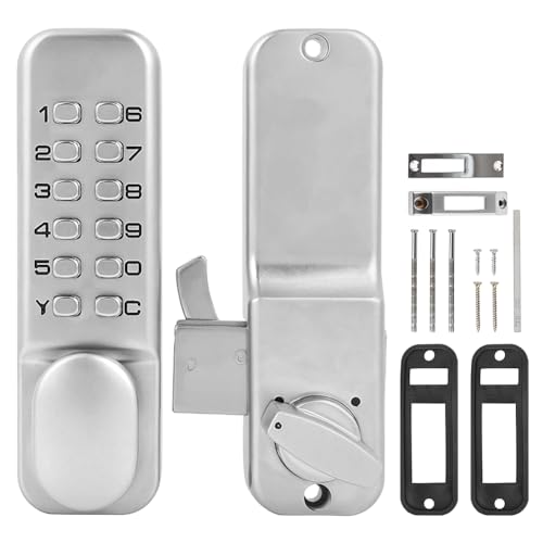Ejoyous EJOYOUS4U015TKOFG135 Mechanical Combination Lock, Keyless Entry Door Lock 1‑11 Digits Code Keypad Deadbolt Sliding Door Passsword Security Combination Lock thumb #6