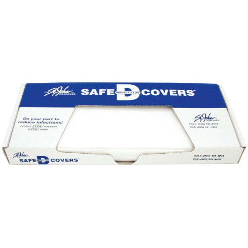 Image of Safe-D-Covers DCC-21Z Disposable Cassette Cover, Ziplock, Fits 20 inch Length x 20 inch Width (Box of 100)