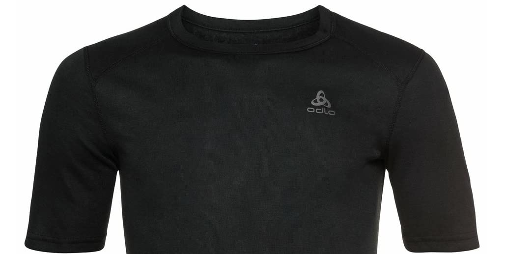 Odlo Camiseta de Manga Corta de Ropa Interior Funcional Active Warm Eco T-Shirt Hombre