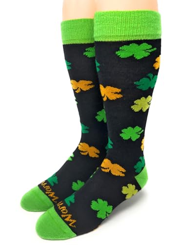 WARRIOR ALPACA SOCKS - Lucky Shamrock Alpaca Blend Socks