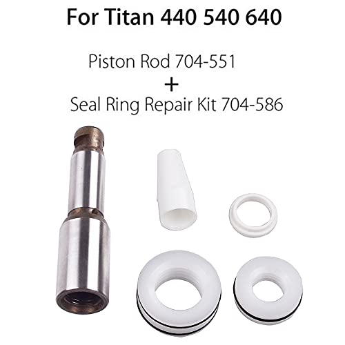 Piston Pump Repair Kit Piston Rod 704-586 704-551 For Titan Impact 440 540 640 Sprayer, Platinum #TOP4