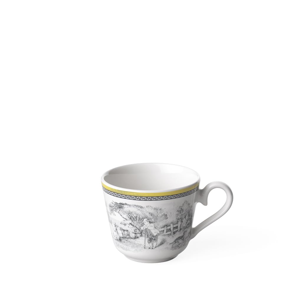 Tasse à expresso jaune Villeroy & Boch en porcelaine pour vos pauses café en terrasse