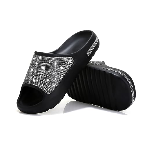 Foinledr Chanclas Para Mujer Hombre, Playa Foam Cómodas Slides Verano Pantuflas, Piscina Sandalias Casa Zapatillas Baño Antideslizantes Zapatos, Suaves Gruesa Chancletas Rápido Secado Slippers