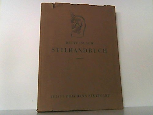 Stilhandbuch. Ornamentik, Möbel, Innenausbau von den ältesten Zeiten bis zum Biedermeier.