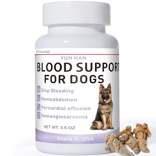Aids in Cancer Treatment Quick Stop Bleeding Yunnan Sanqi Powder for Hemangiosarcoma Hemoabdomen Pericardial Effusion Cancer Bleeding Nose Bleed Bloody Stools Blood Support for Dogs 100g