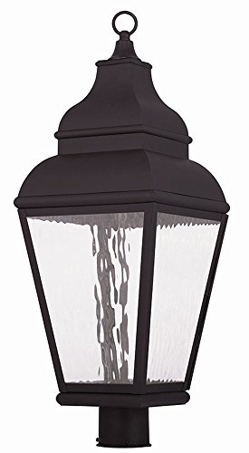 Livex Lighting 20266-07 Exeter Light Outdoor Post-top Lantern, Bronze