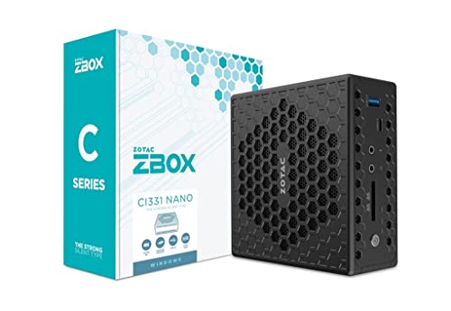 Preisvergleich Produktbild Zotac ZBOX CI331 Nano W10P, ZBOX-CI331NANO-BE-W3C
