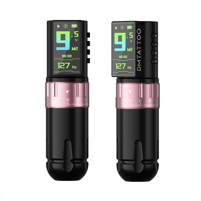 Wireless Tattoo Machine for Beginners Tattoo Gun Wireless Tattoo Machine Multi-function Tattoo Pen 2,300mAh (Tattoo Gun)