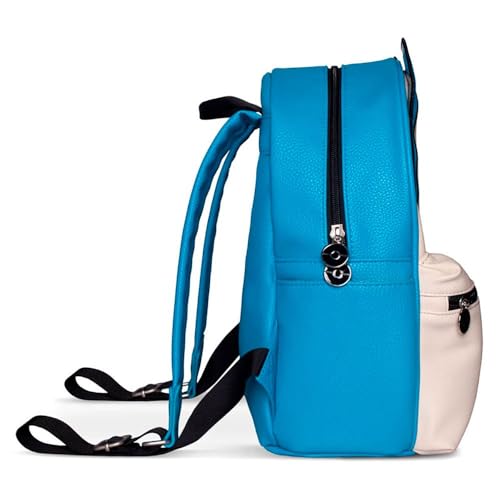 Pokémon Relaxo Frauen Mini-Rucksack blau/weiß