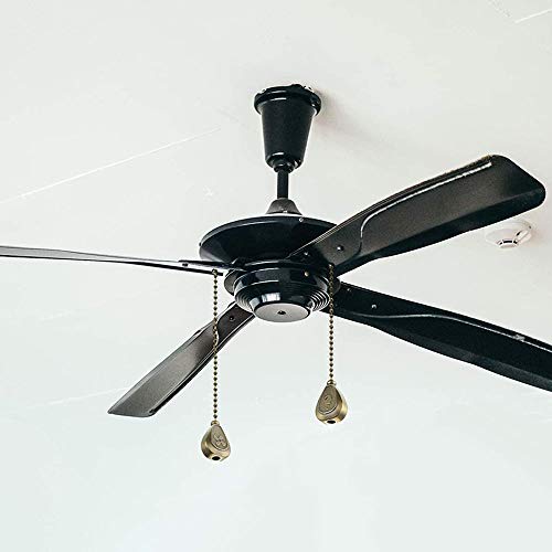 Image of Ceiling Fan Chain Pulls Decorative Ornaments 12 Inches Walnut Bronze Color Pendant Pull Chain Fan Pulls Extension For Ceiling Light Lamp Fan Chain(Copper Pull Chain) 2 Pcs