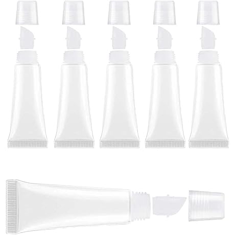 Crystal Clear Lip Gloss Tubes for Your Cosmetic Needs
