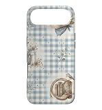 Custodia per iPhone Air Stivali da cowboy Cappello Ferro di Cavallo Lanterna Western Acquerello