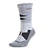 Nike Lebron Hyper Elite Basketball Athletic Crew Socks White/University Red Medium