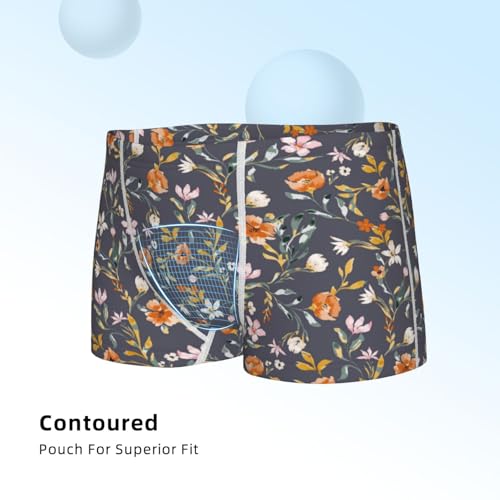 Boys' Cotton Boxer Brief Soft Underwear-Wildflowers4