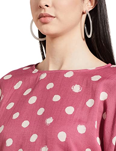 Image of Max Women's Printed Round Neck Regular Fit Top