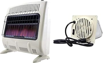 natural gas wall heater with fan