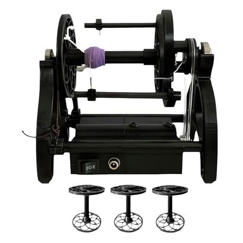 Enrouleur de fil électrique 12V 800 tr/min avec bobines pour tricot