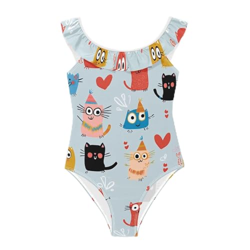 Traje de baño para niña ideal para vacaciones de playa y juegos en la piscina