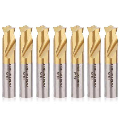Forets à souder par points 8mm cobalt pour retirer les soudures sans abîmer la tôle