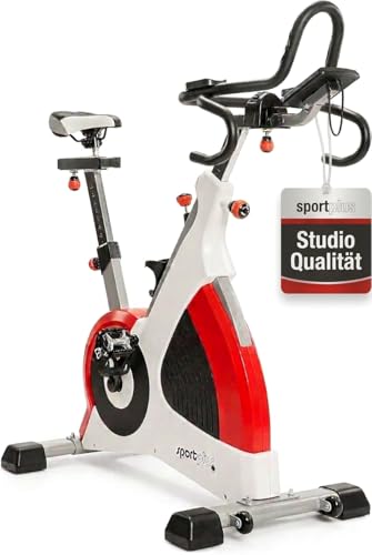 SportPlus Speedracer, Indoor Cycling Bike in Studioqualität, 50 Widerstandsstufen, Triathlonlenker & Rennsattel, Bis 500 Watt, Benutzergewicht bis 150 kg, SP-SRP-3000