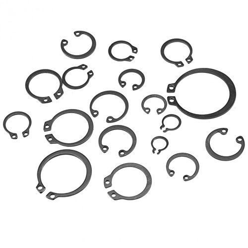 225PCS Alloy Steel Internal Circlip Snap Retaining Clip Ring Assortment Set