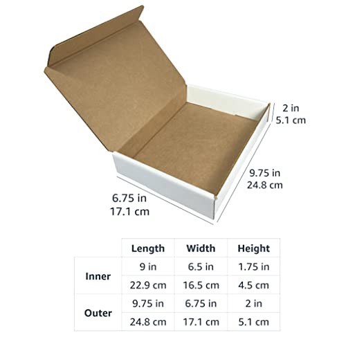 Amazon Basics AMZBASIC961PK50 Mailer Shipping Box - 9X6.5X1.75 Inch thumb #4