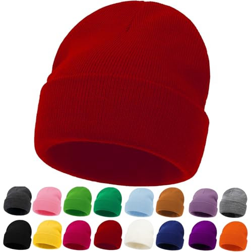 Image of ZOORON Kids Beanie Boys Girls Beanies Children Winter Hats Children Knit Warm Caps Kids Soft Beanie Cap