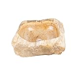 Poids : environ 52,2 kg wohnfreuden Lavabo en bois fossiles en pierre naturelle 50 x 47 x 17 cm