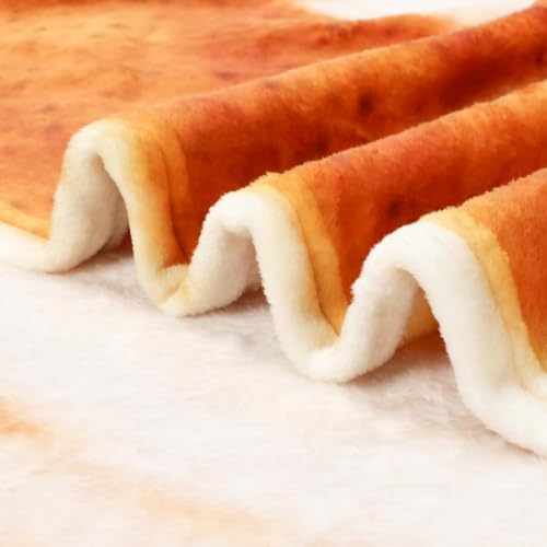 Image of Bnuitland Love Coffee Latte Blanket, 300 GSM Double Sided Giant Realistic Funny Gift Throw for Sofa Bed, Super Soft Novelty Food Blanket for Kids /Pets and Adults